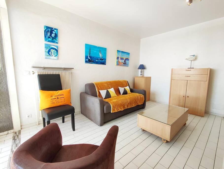 Magnifique Vue Mer Avec Une Chambre - Nouria 55 - Canet-en-Roussillon Exterior foto